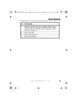 Предварительный просмотр 7 страницы Insignia NS-DPF8TR (Spanish) Guía Del Usuario