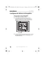 Preview for 14 page of Insignia NS-DPF8TR (Spanish) Guía Del Usuario