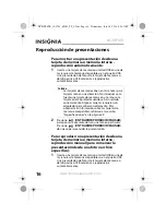 Preview for 16 page of Insignia NS-DPF8TR (Spanish) Guía Del Usuario