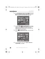 Preview for 20 page of Insignia NS-DPF8TR (Spanish) Guía Del Usuario