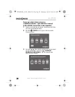 Preview for 28 page of Insignia NS-DPF8TR (Spanish) Guía Del Usuario