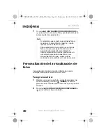 Preview for 30 page of Insignia NS-DPF8TR (Spanish) Guía Del Usuario