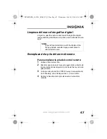 Preview for 47 page of Insignia NS-DPF8TR (Spanish) Guía Del Usuario