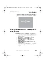 Preview for 15 page of Insignia NS-DPF8WW (French) Guide Utilisateur