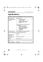 Preview for 48 page of Insignia NS-DPF8WW (French) Guide Utilisateur