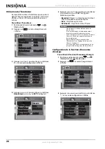 Предварительный просмотр 24 страницы Insignia NS-DSC10SL (French) Manual De L'Utilisateur