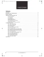 Preview for 2 page of Insignia NS-DWH1SS9 Installation Manual