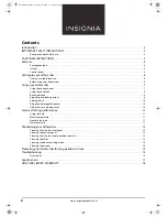 Preview for 2 page of Insignia NS-DWH1SS9 User Manual