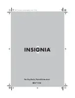 Preview for 1 page of Insignia NS-F1112 User Manual