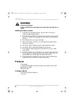 Preview for 4 page of Insignia NS-F16F7-CH User Manual