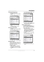 Preview for 9 page of Insignia NS-F20C User Manual