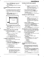 Preview for 25 page of Insignia NS-F20TR User Manual