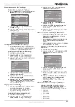 Preview for 33 page of Insignia NS-F27TV User Manual