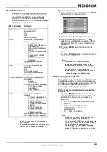 Preview for 51 page of Insignia NS-F27TV User Manual