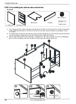 Preview for 12 page of Insignia NS-FCBK3 Assembly Manual