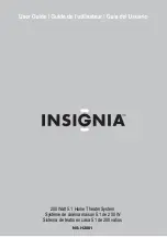 Insignia NS-H2001 User Manual предпросмотр