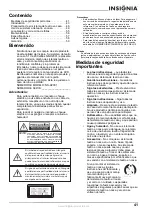 Предварительный просмотр 41 страницы Insignia NS-H2001 User Manual