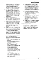 Preview for 11 page of Insignia NS-H2002B Safety Manual