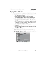 Preview for 35 page of Insignia NS-H4005 - DVD/VCR Home Theater System User Manual