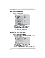 Preview for 44 page of Insignia NS-H4005 - DVD/VCR Home Theater System User Manual