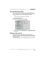 Preview for 49 page of Insignia NS-H4005 - DVD/VCR Home Theater System User Manual