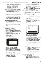 Preview for 11 page of Insignia NS-HD3113 (French) Manual De L'Utilisateur