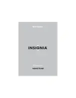 Insignia NS-HDTUNE User Manual preview