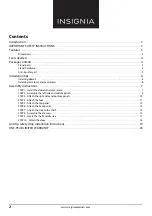 Preview for 2 page of Insignia NS-HF2003 Assembly Manual