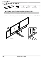 Предварительный просмотр 10 страницы Insignia NS-HFTVS3N175 Assembly Manual