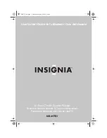 Insignia NS-HT51 - 5.1-CH Home Theater Speaker Sys User Manual preview