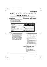 Preview for 4 page of Insignia NS-HTIB51A (French) Manual De L'Utilisateur