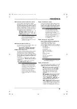 Preview for 32 page of Insignia NS-HTIB51A (French) Manual De L'Utilisateur