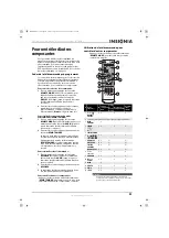 Preview for 34 page of Insignia NS-HTIB51A (French) Manual De L'Utilisateur