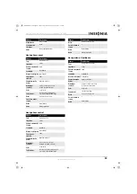 Preview for 42 page of Insignia NS-HTIB51A (French) Manual De L'Utilisateur