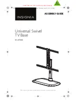 Insignia NS-HTMS1 Assembly Manual preview