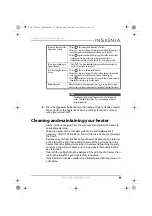 Preview for 9 page of Insignia NS-HTTCWH6 User Manual