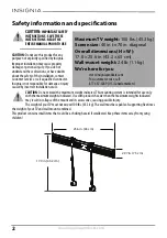 Предварительный просмотр 2 страницы Insignia NS-HTVMF0C Installation Manual