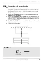 Предварительный просмотр 9 страницы Insignia NS-HTVMF0C Installation Manual