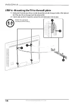 Предварительный просмотр 14 страницы Insignia NS-HTVMF0C Installation Manual