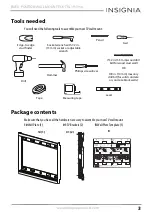 Предварительный просмотр 3 страницы Insignia NS-HTVMFAB Installation Manual