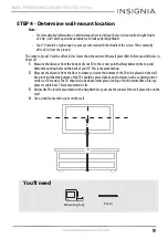 Предварительный просмотр 9 страницы Insignia NS-HTVMFAB Installation Manual