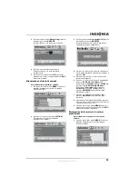 Preview for 37 page of Insignia NS-L19Q-10A - 19" LCD TV (Spanish) Guía Del Usuario