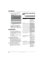 Preview for 38 page of Insignia NS-L19Q-10A - 19" LCD TV (Spanish) Guía Del Usuario