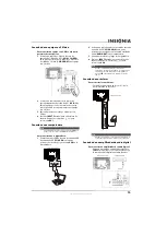 Предварительный просмотр 19 страницы Insignia NS-L32Q-10A - 32" LCD TV (Spanish) Guía Del Usuario