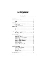 Preview for 3 page of Insignia NS-L32Q09-10A - 31.5" LCD TV User Manual