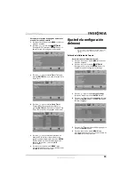 Предварительный просмотр 43 страницы Insignia NS-L42Q120-10A (Spanish) Guía Del Usuario