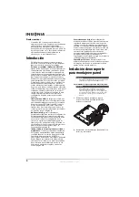 Preview for 8 page of Insignia NS-L42X-10A (Spanish) Guía Del Usuario