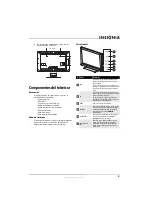 Предварительный просмотр 9 страницы Insignia NS-L55X-10A (Spanish) Guía Del Usuario