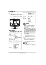 Preview for 16 page of Insignia NS-LCD15-09 - 15" LCD TV User Manual