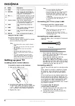 Предварительный просмотр 6 страницы Insignia NS-LCD15 - 15" LCD TV User Manual